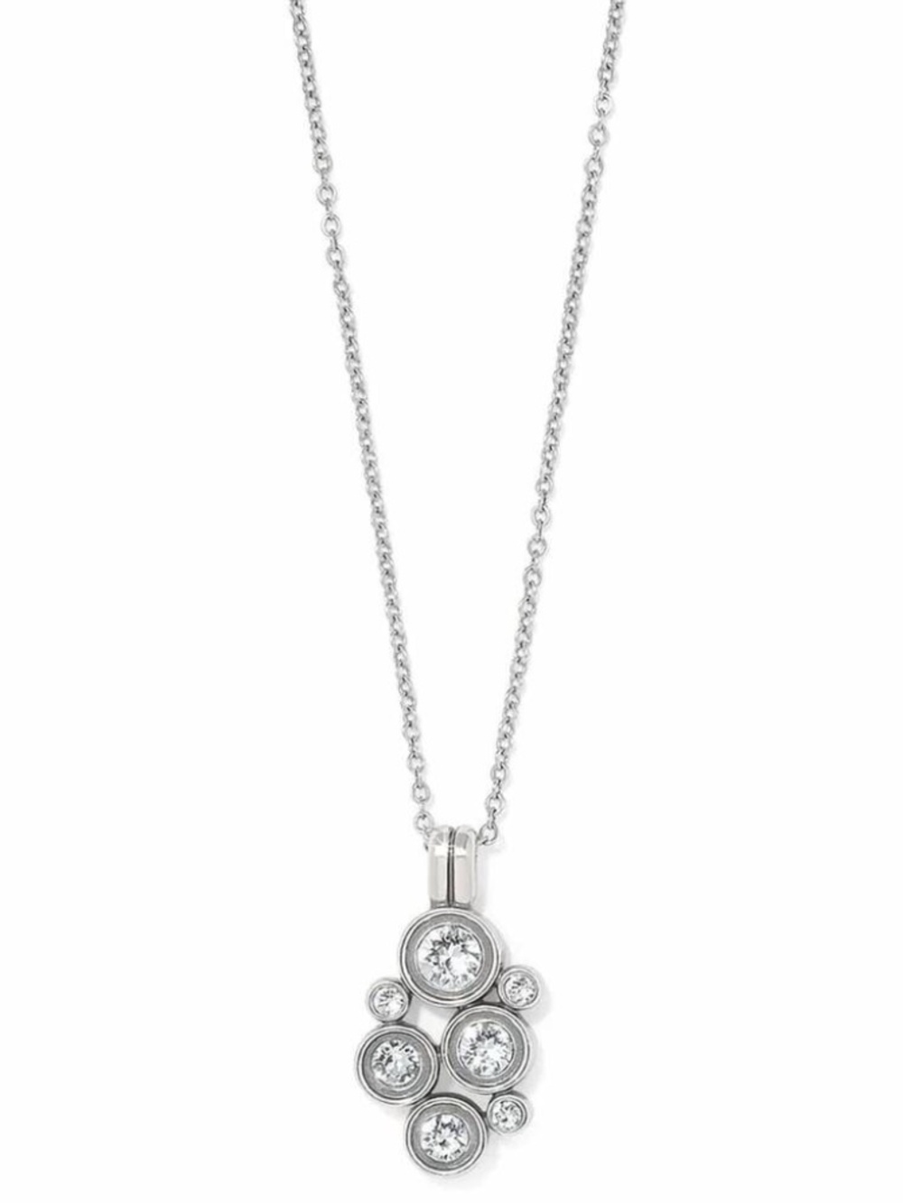 NEW BRIGHTON CONSTELLA cluster necklace in silver